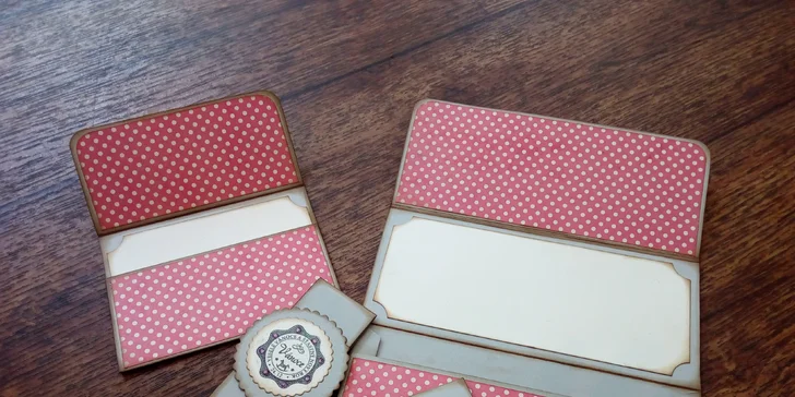 Naučte se scrapbooking: výroba alba nebo dárkové kapsičky