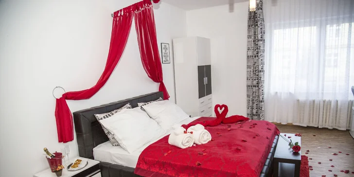 Pražská romance v penzionu se snídaní, možnost privátního wellness