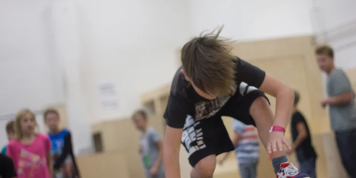 Seznámení s parkourem: tříhodinový workshop pro děti od 10 do 14 let