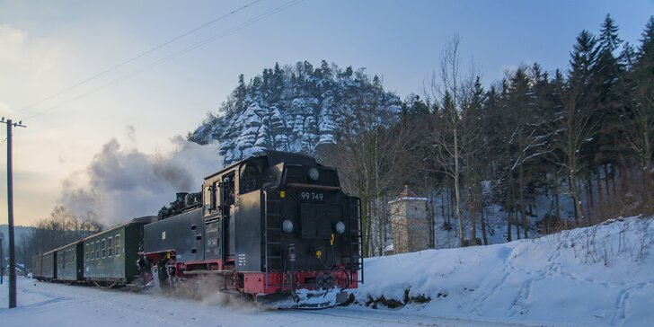 Oybin parním vlakem a vánoční Žitava, termín s Mikulášským vlakem