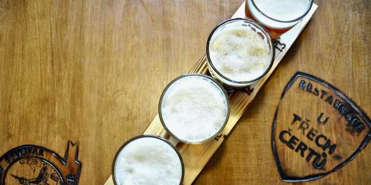 Speciální zlatavý mok: ochutnávka pěti 10°–13° piv z pivovaru z roku 1547