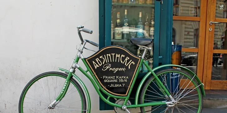 Zajděte si na drink: otevřený voucher do Absintherie v hodnotě až 1200 Kč