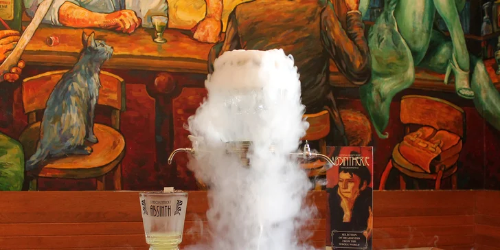 Zajděte si na drink: otevřený voucher do Absintherie v hodnotě 400 či 800 Kč