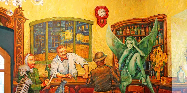 Zajděte si na drink: otevřený voucher do Absintherie v hodnotě 400 či 800 Kč
