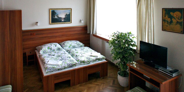 Pobyt na 2 nebo 3 dny v plně vybavených apartmánech přímo v centru Prahy