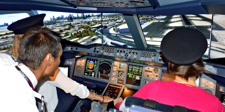 Staňte se pilotem Airbusu A380: simulátor největšího dopravního letadla