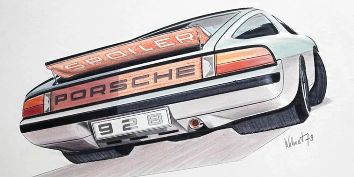 Výstava Sketch the Dream: skici spoludesignéra Porsche Jiřího Kuhnerta