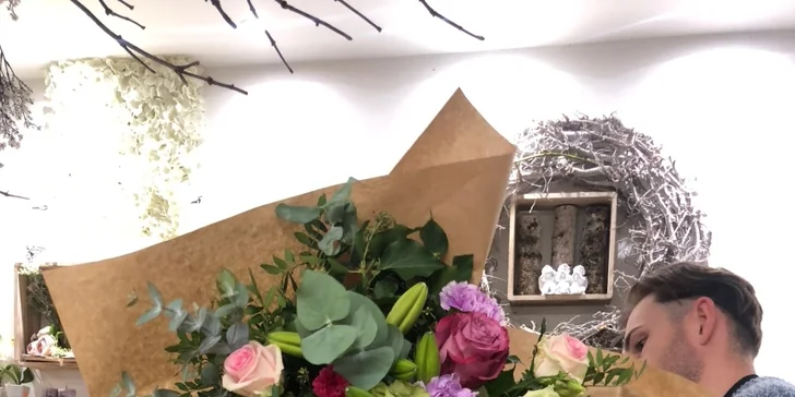 Uvažte si originální kytici: 90minutový floristický workshop