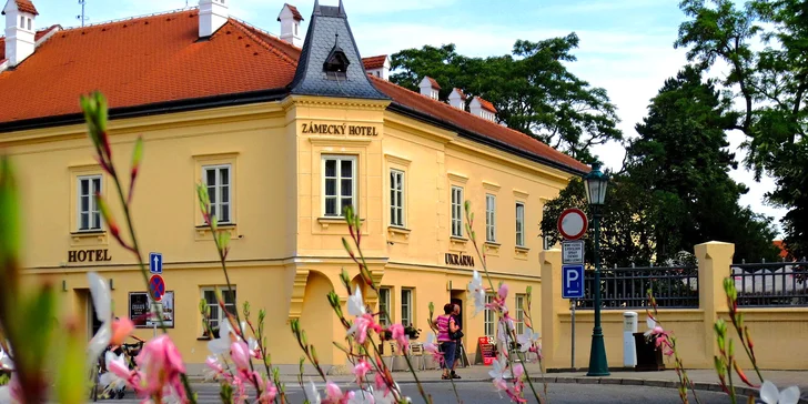 Luxusní pobyt v Zámeckém hotelu Lednice: přímo u zámku a parku, se snídaní