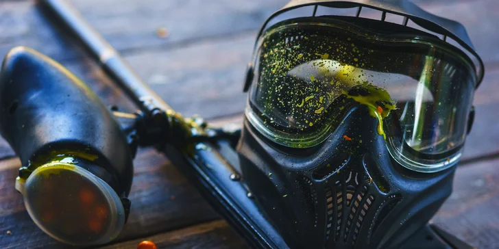 3 nadupané hodiny paintballu na hřišti s rozlohou 10 000 m² - i pro partu