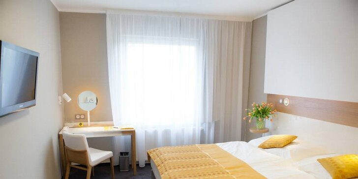 Krásný 4* hotel na dosah centra Prahy: večeře i wellness procedury