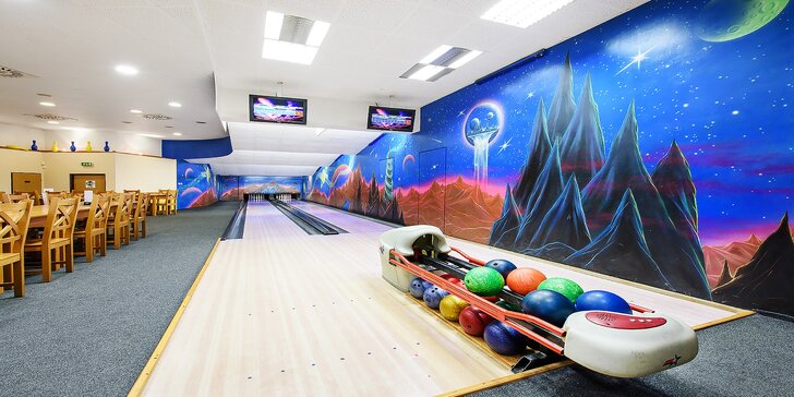 Parádní odpočinek v Novém Bydžově: polopenze, bowling i privátní wellness