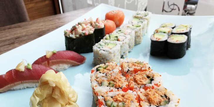 Od sushimistrů na váš stůl: sety s krevetami, lososem nebo tuňákem