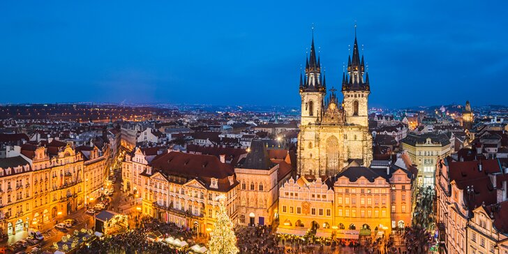 Pobyt ve 4* hotelu v centru Prahy: 2–6 dní se snídaní