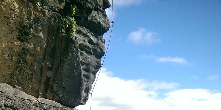 Zážitkové Via ferrata lezení s trenérem Děčín: Pastýřská stěna