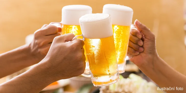 Pivo z tradičního chudenického pivovaru, třeba i se zvěřinovou paštikou