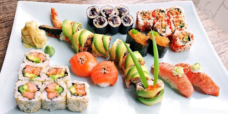 Od sushimistrů na váš stůl: sushi sety s tradičními i originálními rolkami