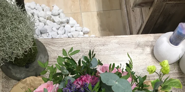 Uvažte si originální kytici: 90minutový floristický workshop