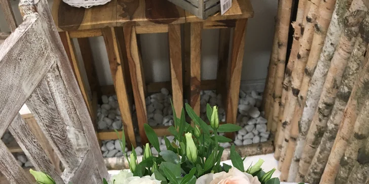 Uvažte si originální kytici: 90minutový floristický workshop