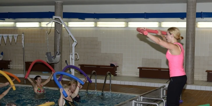Zdravý Aqua aerobic na Ponávce vhodný pro všechny