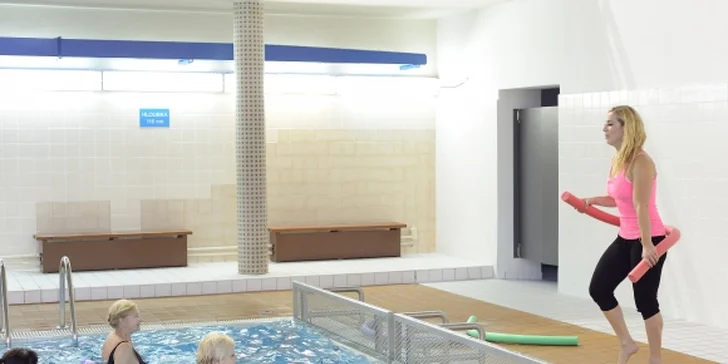 Zdravý Aqua aerobic na Ponávce vhodný pro všechny
