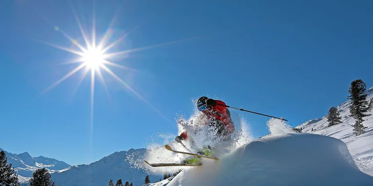 1denní lyžování: střediska Sölden i Stuhleck, ledovce Hintertux, Pitztal, Stubai
