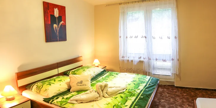 Kouzelná dovolená na Liptově s polopenzí i vstupem do wellness