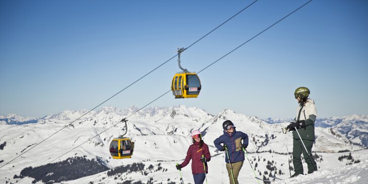 Užijte si jednodenní lyžování v rakouském středisku Skicircus-Saalbach