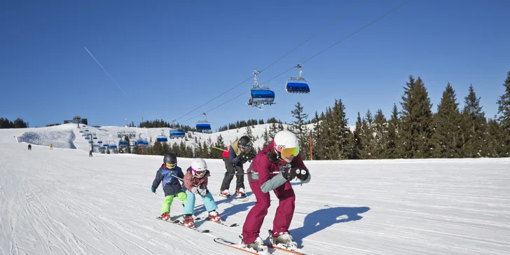 Užijte si jednodenní lyžování v rakouském středisku Skicircus -Saalbach