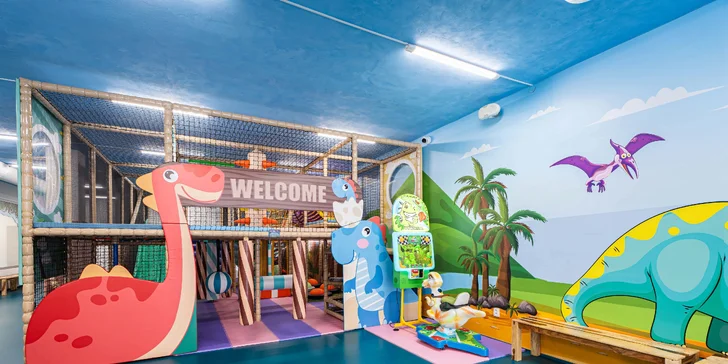 Dinoherna je nově otevřenou součástí hotelu.