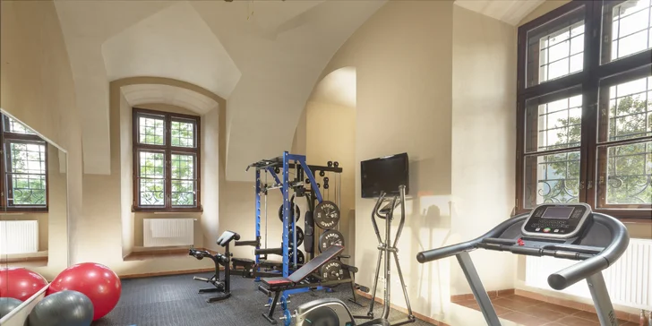 Vstup do menšího fitness máte díky balíčku také neomezený.