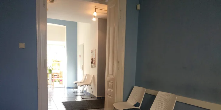 Vstupy na přístrojovou lymfodrenáž horních nebo dolních končetin