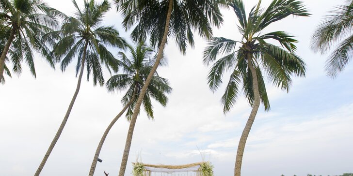4* resort na Srí Lance: 6–12 nocí, polopenze, 2 bazény, přímo na pláži