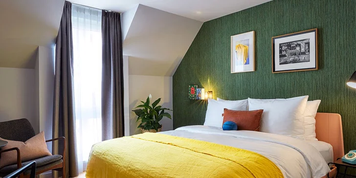 Hotel slibuje, že v posteli se vyspíte přímo nebesky.