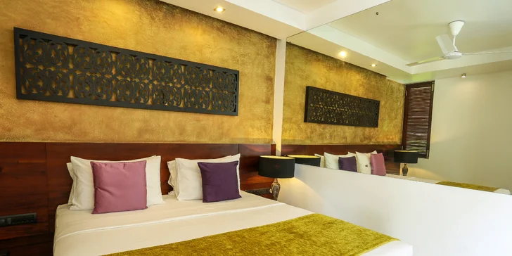 4* resort na Srí Lance: 6–12 nocí, polopenze, 2 bazény, přímo na pláži