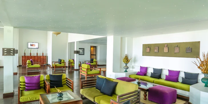 4* resort na Srí Lance: 6–12 nocí, polopenze, 2 bazény, přímo na pláži