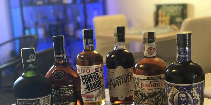 Vychutnejte si šestici vynikajících rumů: Diplomatico, Auténtico i Baoruco