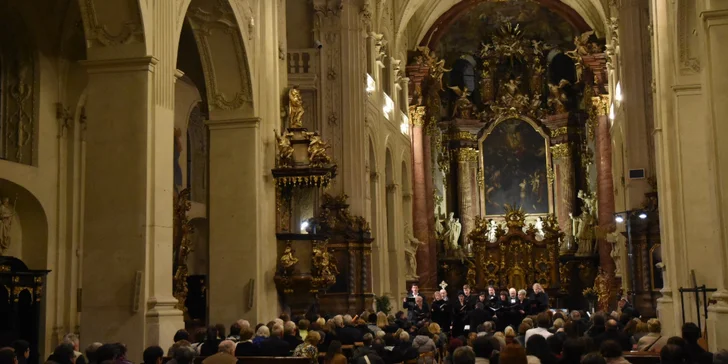 Vstupenka na koncert díla Mozarta Requiem v kostele Nejsvětějšího Salvátora