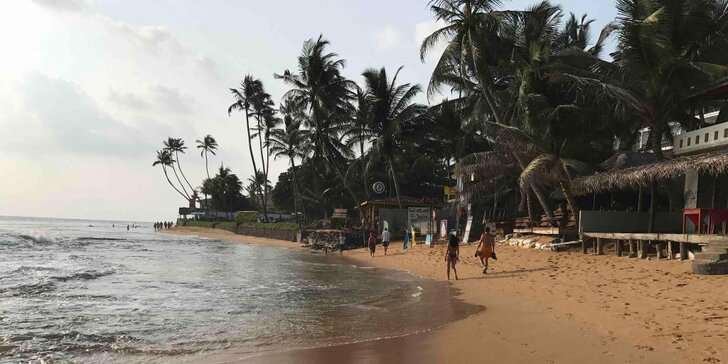 3* hotel se 2 bazény na Srí Lance pro nenáročné: 6–12 nocí, přímo na pláži