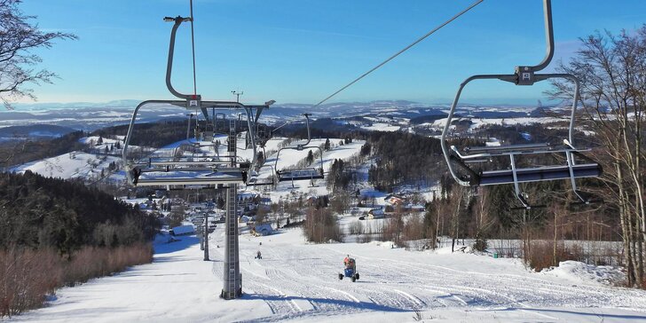 3–6denní dovolená v Krkonoších: lyžování, turistika i chutná polopenze