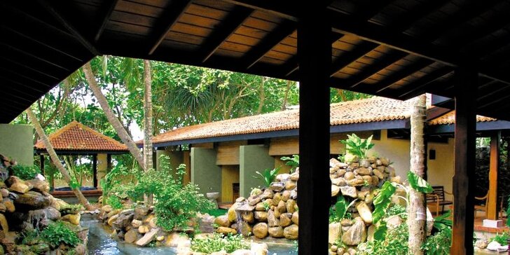 Luxusní 5* resort na Srí Lance: tropická zahrada, vířivka, posilovna