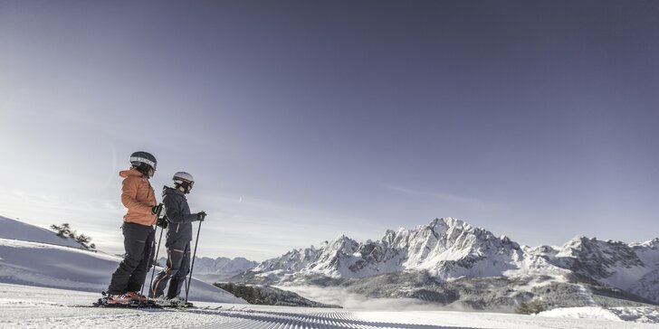 3denní lyžování v italských Dolomitech: bus, polopenze, skipas a wellness