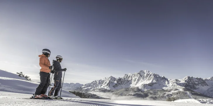 3denní lyžování v italských Dolomitech: bus, polopenze, skipas a wellness