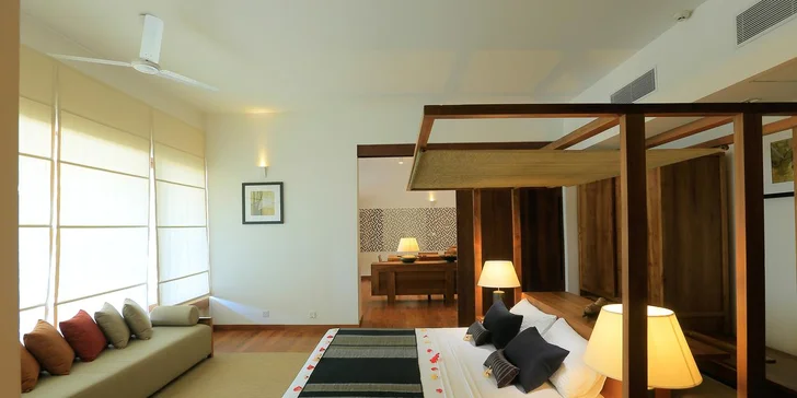 Příjemný 4* resort na Srí Lance: 6–12 nocí, 2 bazény, na pláži, 1 dítě do 4,99 let má pobyt zdarma