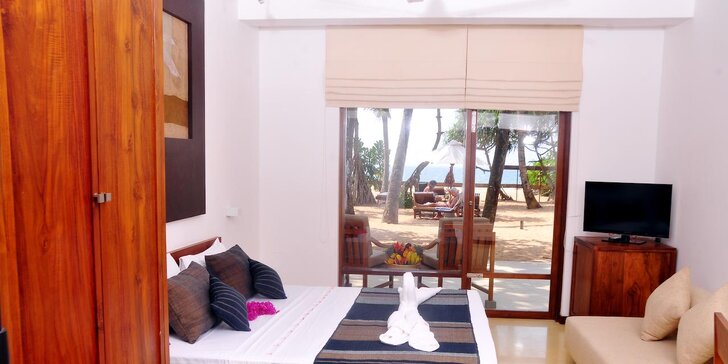 Příjemný 4* resort na Srí Lance: 6–12 nocí, 2 bazény, na pláži, 1 dítě do 4,99 let má pobyt zdarma