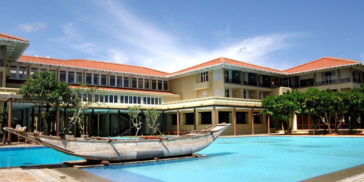 Přepychový 5* resort na Srí Lance: 6–12 nocí, polopenze, 2 bazény, vířivka