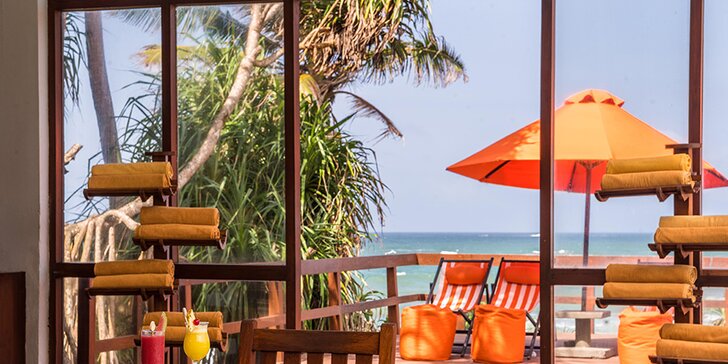Krásný 5* resort na Srí Lance: 6–12 nocí, polopenze, bazén, 20 m od pláže