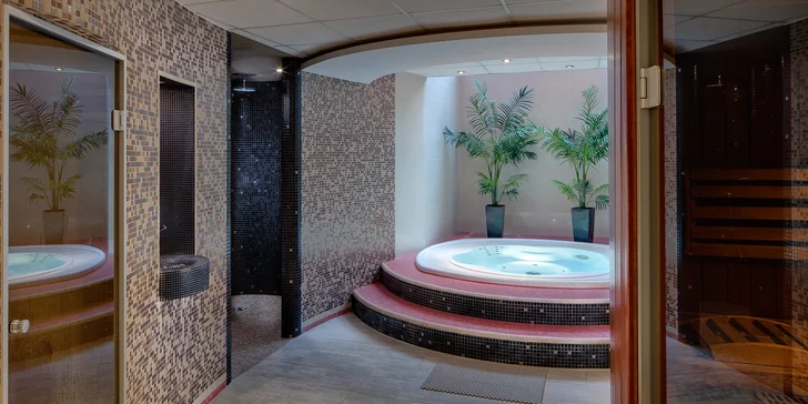 V páru nebo s rodinou do Brna: hotel se střešním wellness, snídaně i večeře