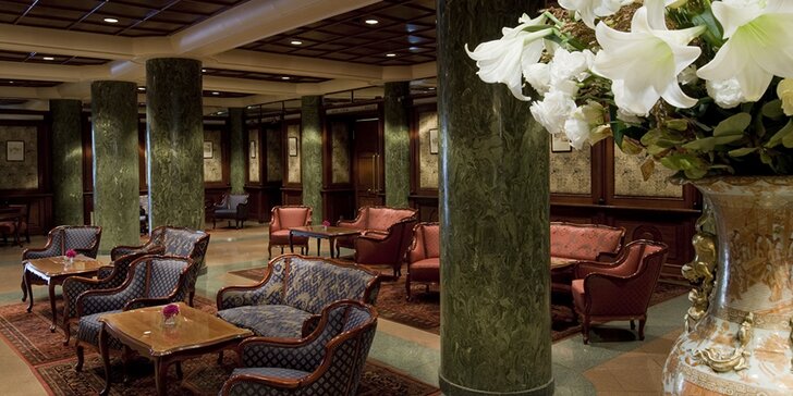 Relaxační wellness pobyt v luxusním hotelu v centru Budapešti s polopenzí