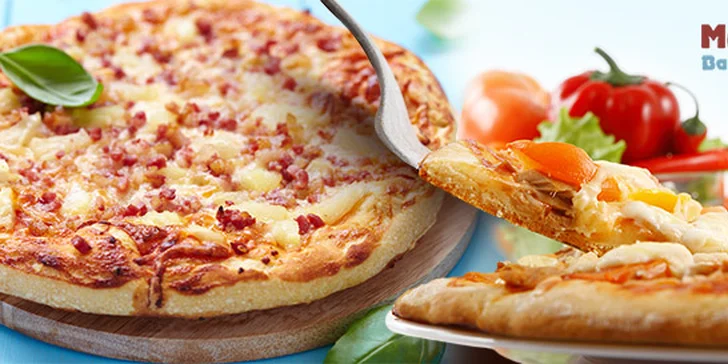 DVĚ pizzy dle výběru v restauraci Maledivy